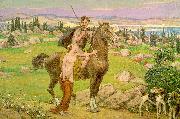 Bryson Burroughs Venus & Adonis oil painting
